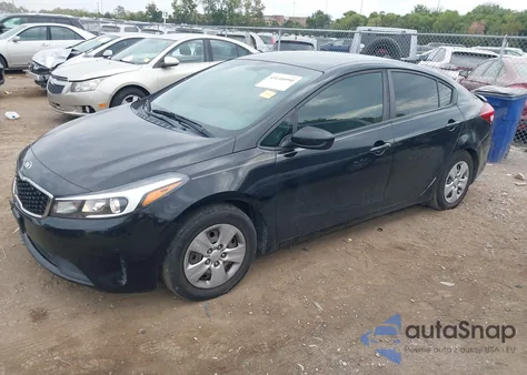 2017 Kia Forte Lx z USA, uszkodzony, nr VIN 3KPFK4A7XHE130815